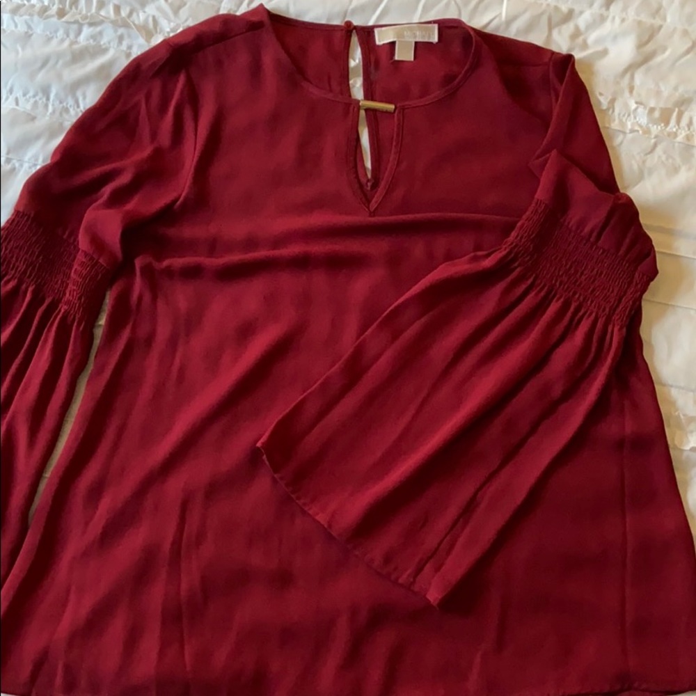 MICHAEL KORS Bell Sleeve Blouse